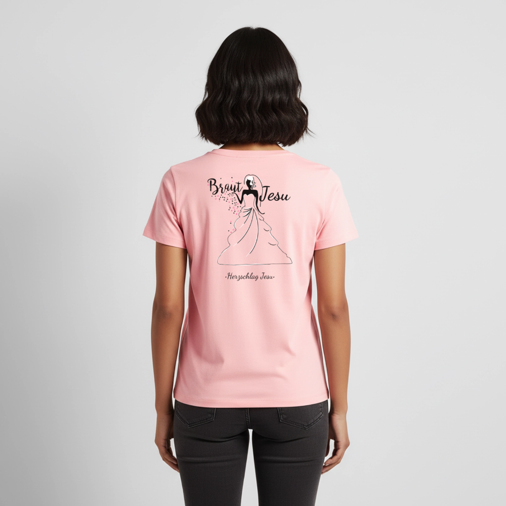 Frauen Premium T-Shirt - Braut Jesu - Rosa