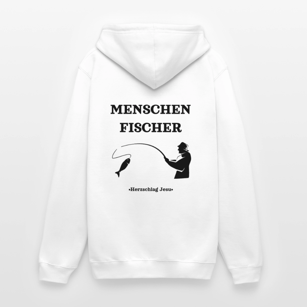 Hoodie - Menschen Fischer - Weiß