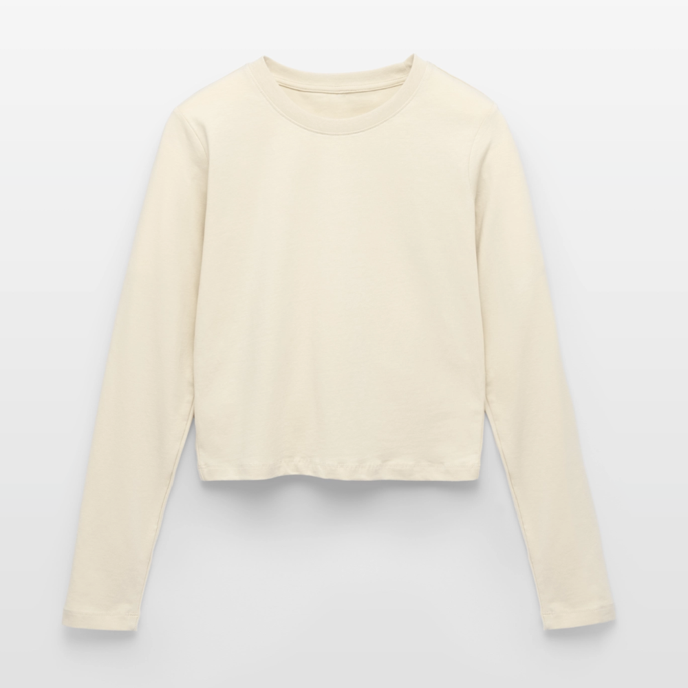 Frauen Langarmshirt - Kind Gottes - Creme