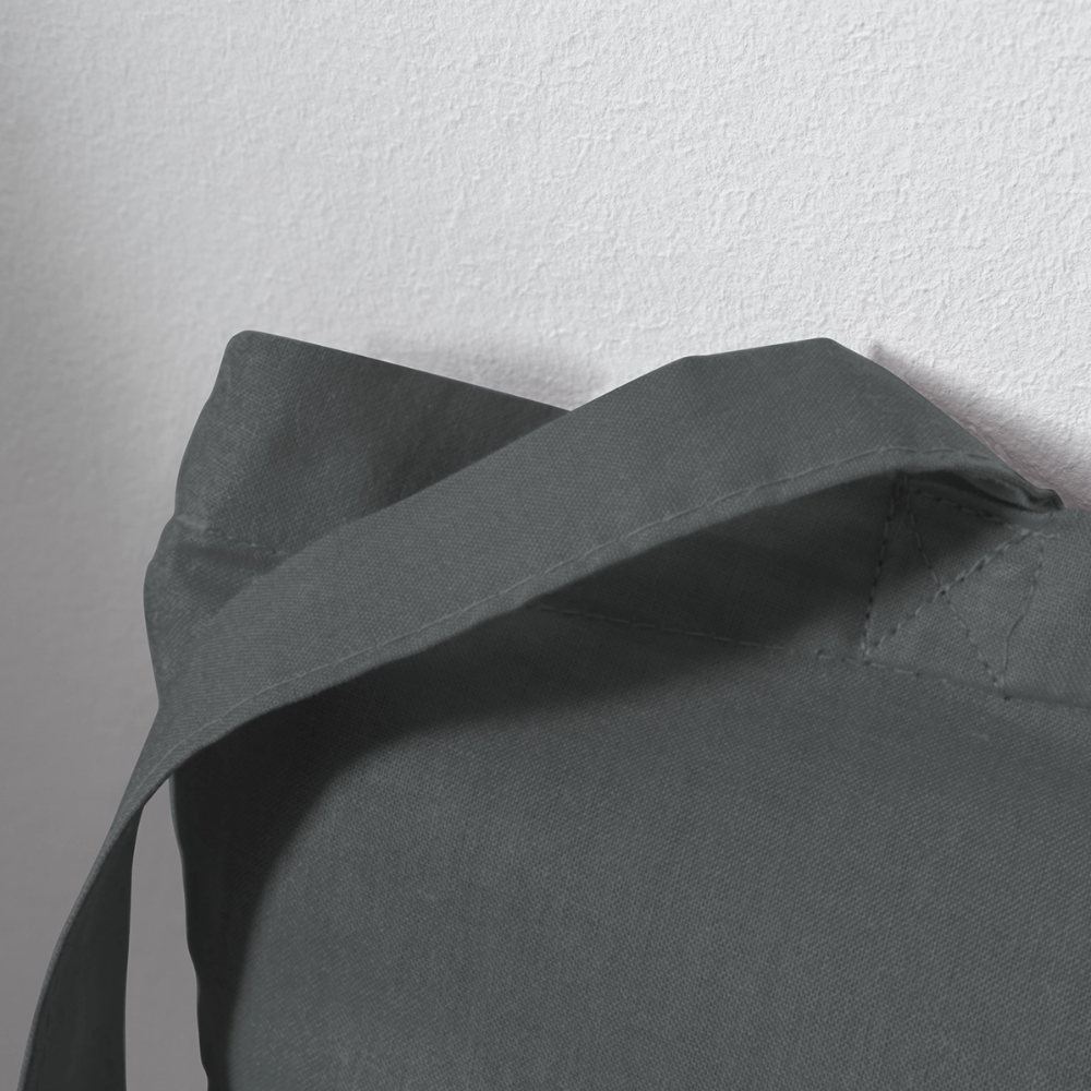 Stoffbeutel - Jesus Fisch Design - Graphite