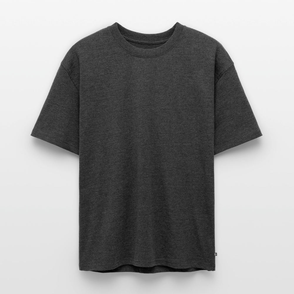 Premium Oversized Bio T-Shirt - Kind Gottes - Anthrazit meliert