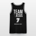 Männer Basketball-Trikot - Team Jesus 7 - Schwarz/Weiß