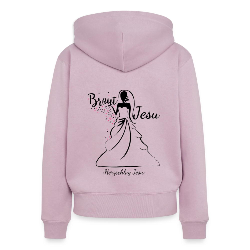 Frauen Premium Kapuzenjacke - Braut Jesu - Altrosa