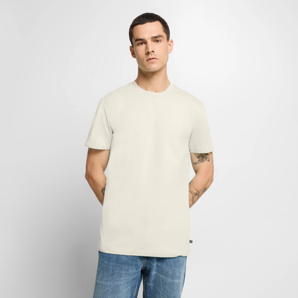 Männer Premium T-Shirt - Jesaja 40:31 - Naturweiß