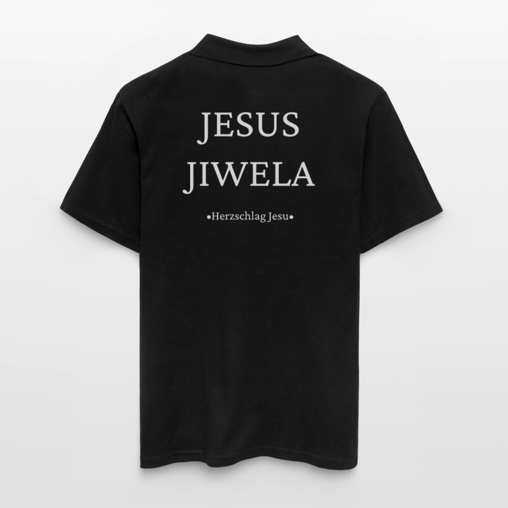 Männer Poloshirt - Jesus Jiwela - Romenes - Schwarz