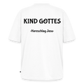 Premium Oversized Bio T-Shirt - Kind Gottes - Weiß