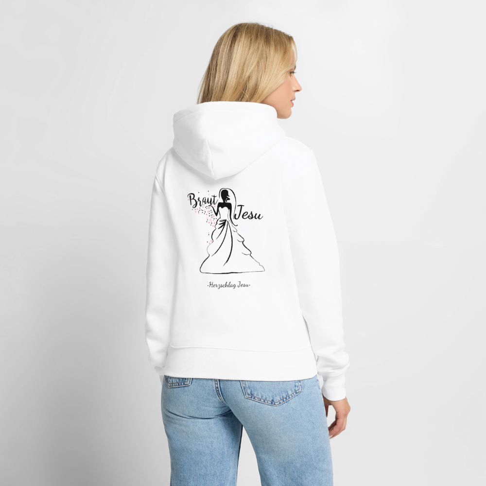 Frauen Premium Hoodie -  Braut Jesu - Weiß
