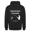 Hoodie -  Menschen Fischer - Schwarz