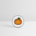 Runder Magnet - Halloween Jesus Liebt dich design - Weiß
