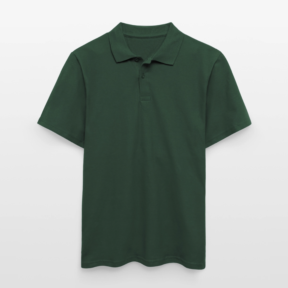 Männer Poloshirt - Johannes 14:6 - Tannengrün