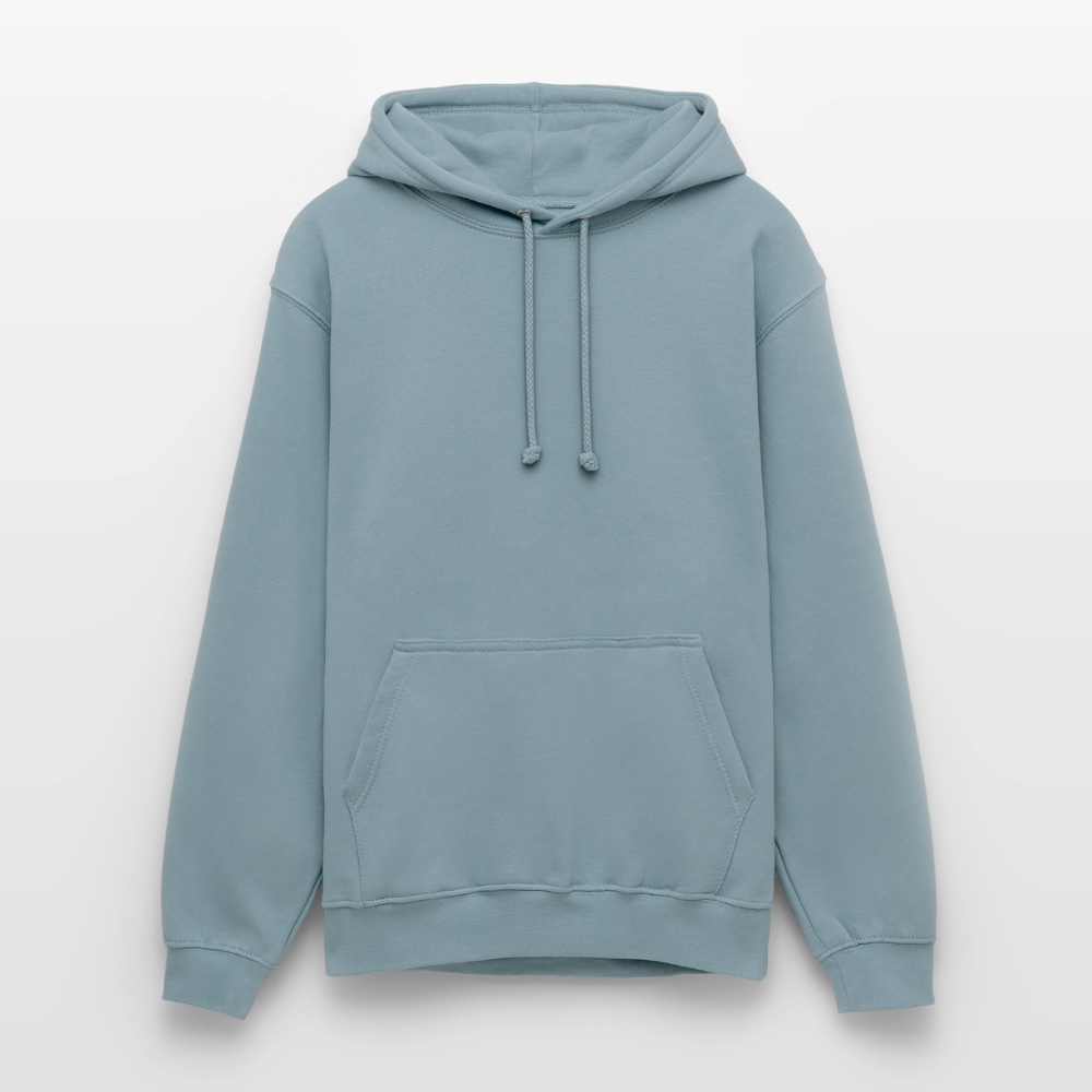Hoodie - Menschen Fischer - Nebelblau