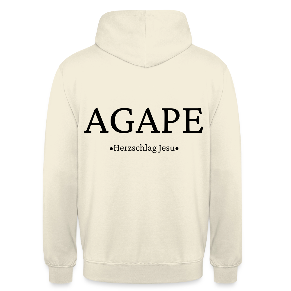 Hoodie - Agape - Vanille-Milchshake