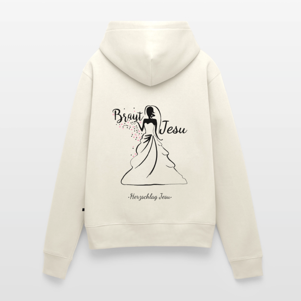 Frauen Premium Hoodie -  Braut Jesu - Naturweiß