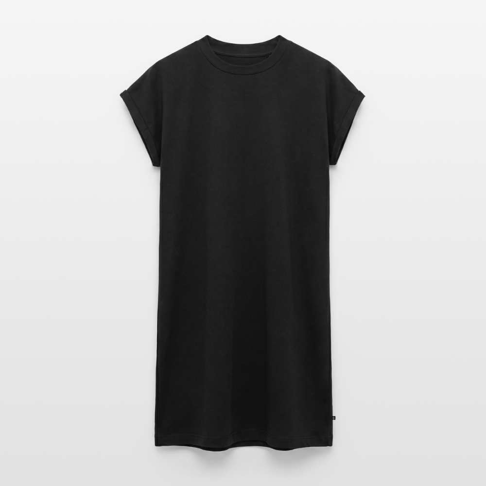 Frauen Premium Organic T-Shirt Kleid - Braut Jesu - Schwarz