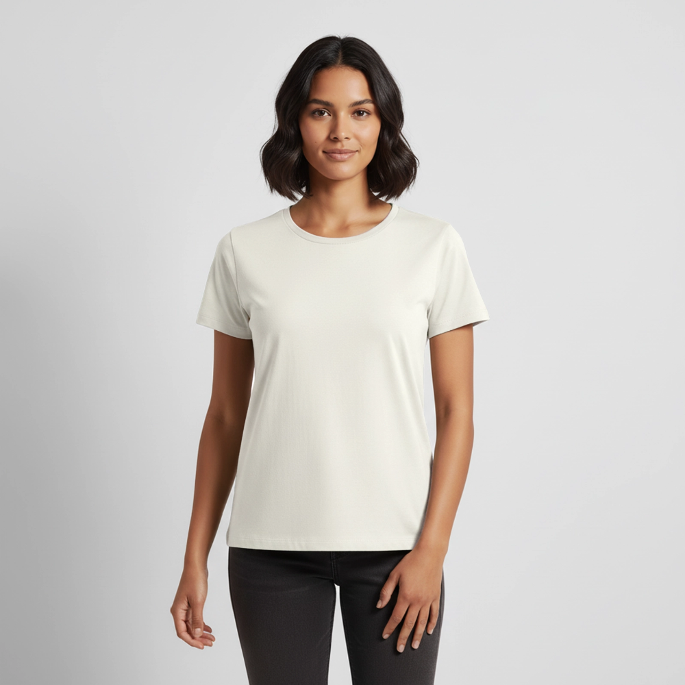 Frauen Premium T-Shirt - Braut Jesu - Naturweiß