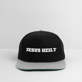 Snapback Cap - Jesus Heilt - Schwarz/Grau