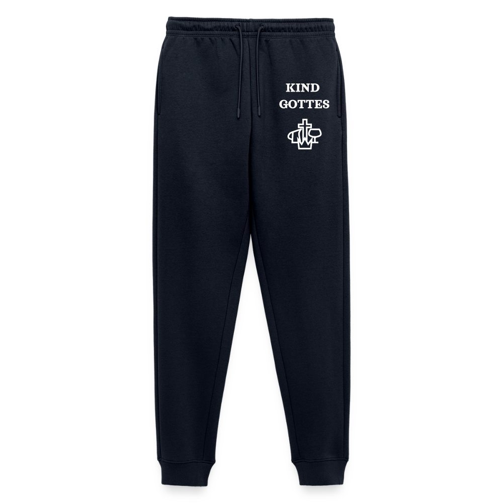 Männer Bio Jogginghose - Kind Gottes Design - Navy