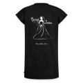 Frauen Premium Organic T-Shirt Kleid - Braut Jesu - Schwarz