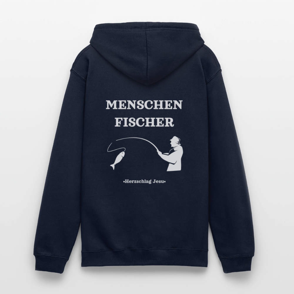 Hoodie -  Menschen Fischer - Navy