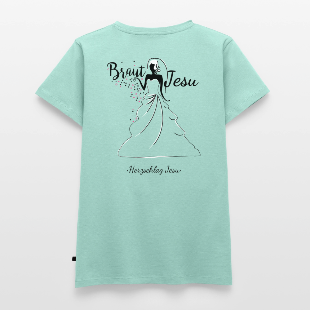 Frauen Premium T-Shirt - Braut Jesu - Mint 