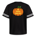 Football T-Shirt - Halloween Jesus Liebt dich Design - Schwarz/Weiß