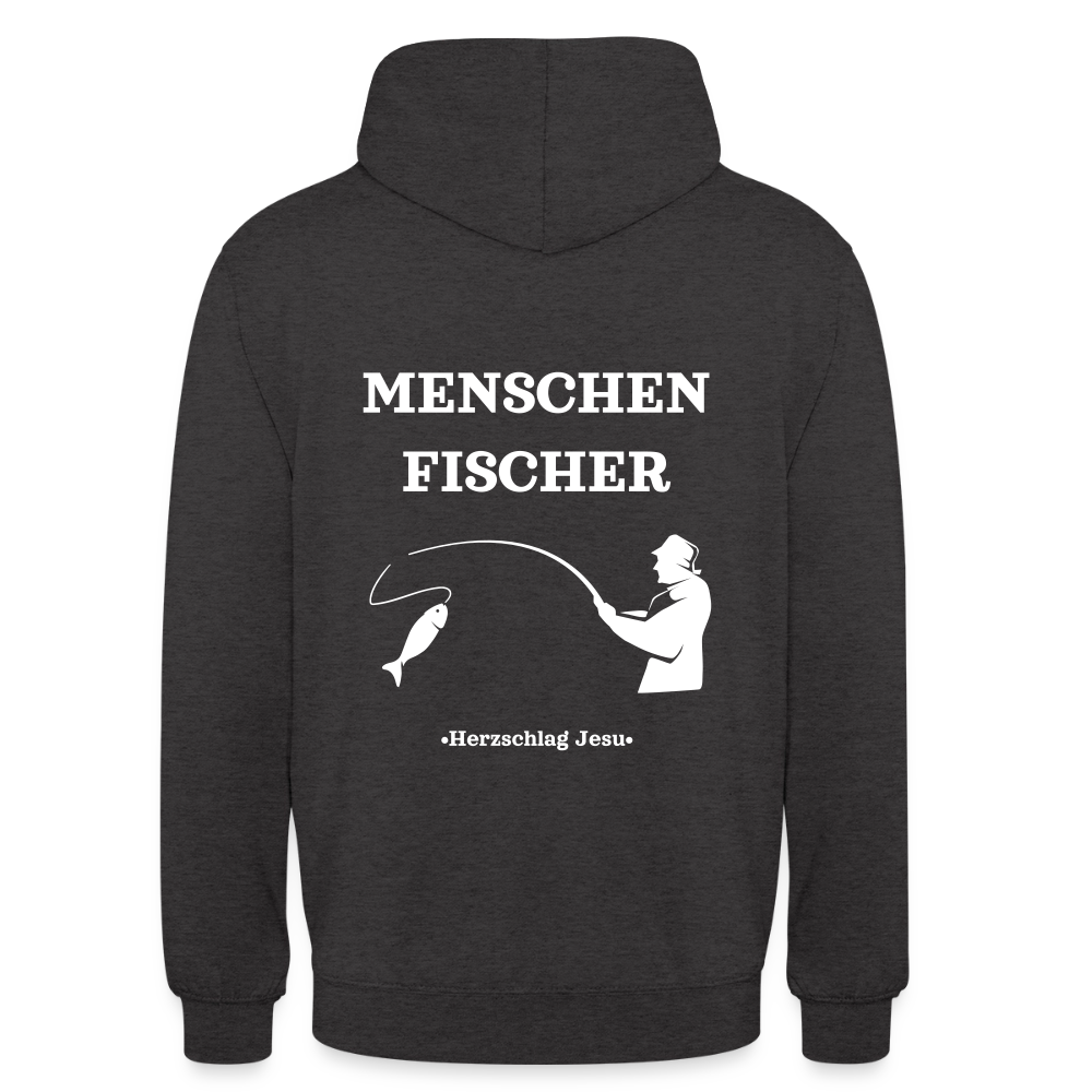 Hoodie -  Menschen Fischer - Anthrazit