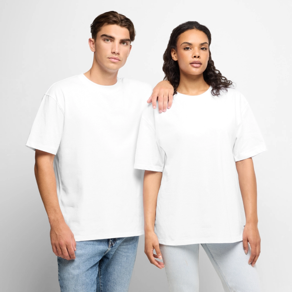 Premium Oversized Bio T-Shirt - Kind Gottes - Weiß