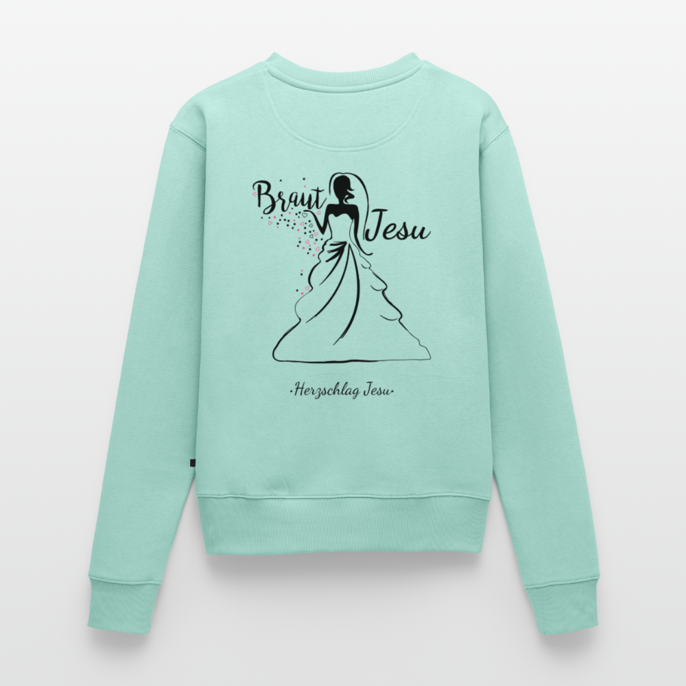 Frauen Premium Pullover - Braut Jesu - Mint 
