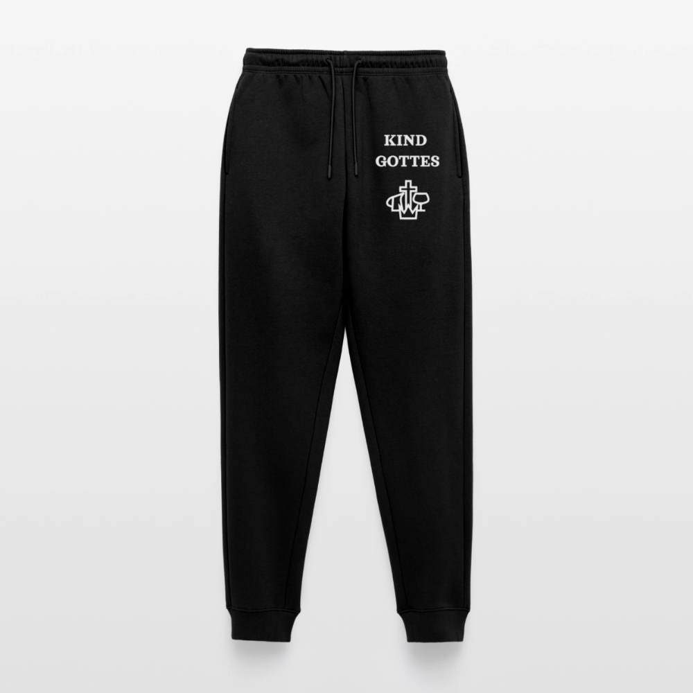 Frauen Bio Jogginghose - Kind Gottes Design - Schwarz