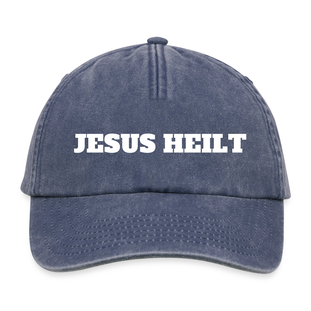 Relaxed Vintage Cap - Jesus Heilt - Vintage Denim