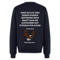 Männer Premium Pullover - Jesaja 40:31 mit Adler - Navy