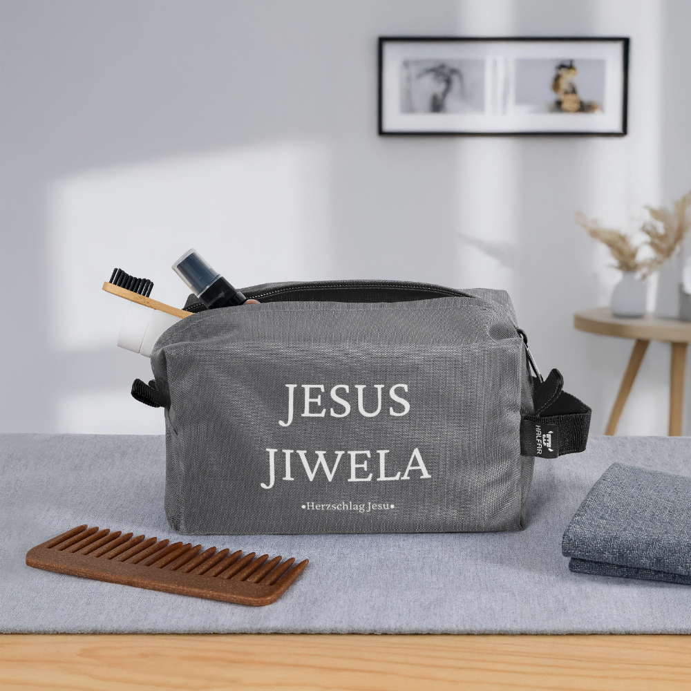 Kulturtasche - Jesus Jiwela - Romenes - Anthrazit
