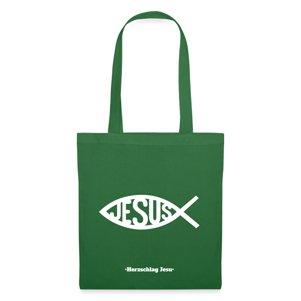 Stoffbeutel - Jesus Fisch Design - Fichte