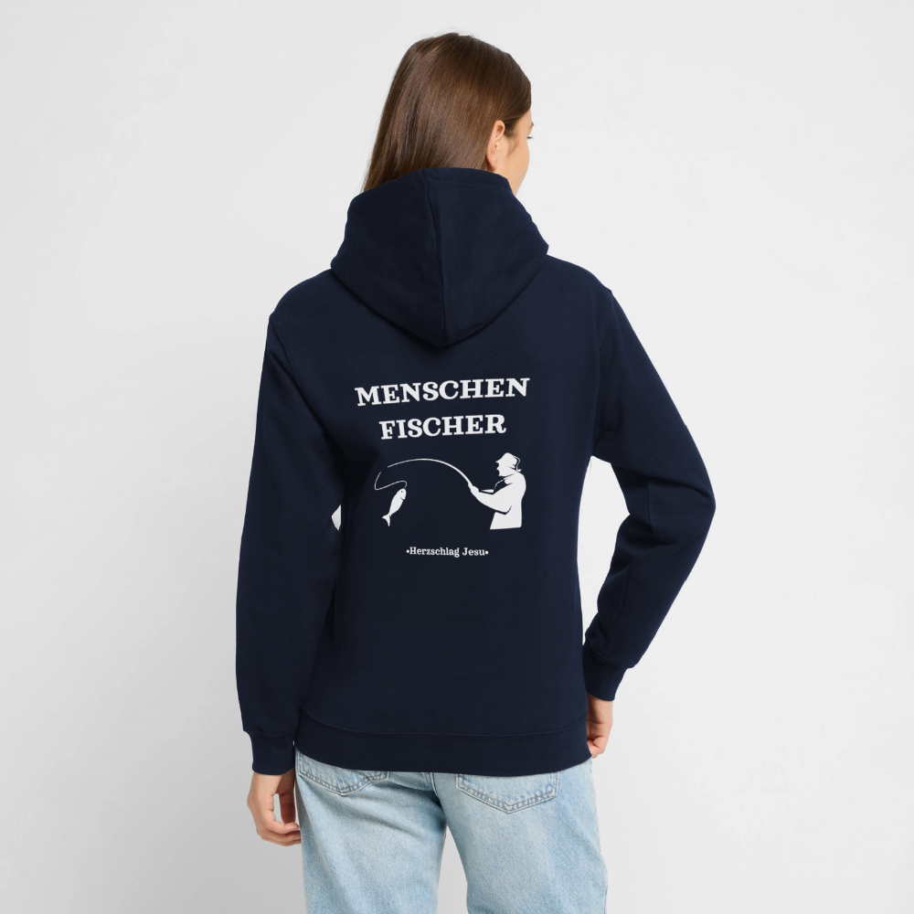 Hoodie -  Menschen Fischer - Navy