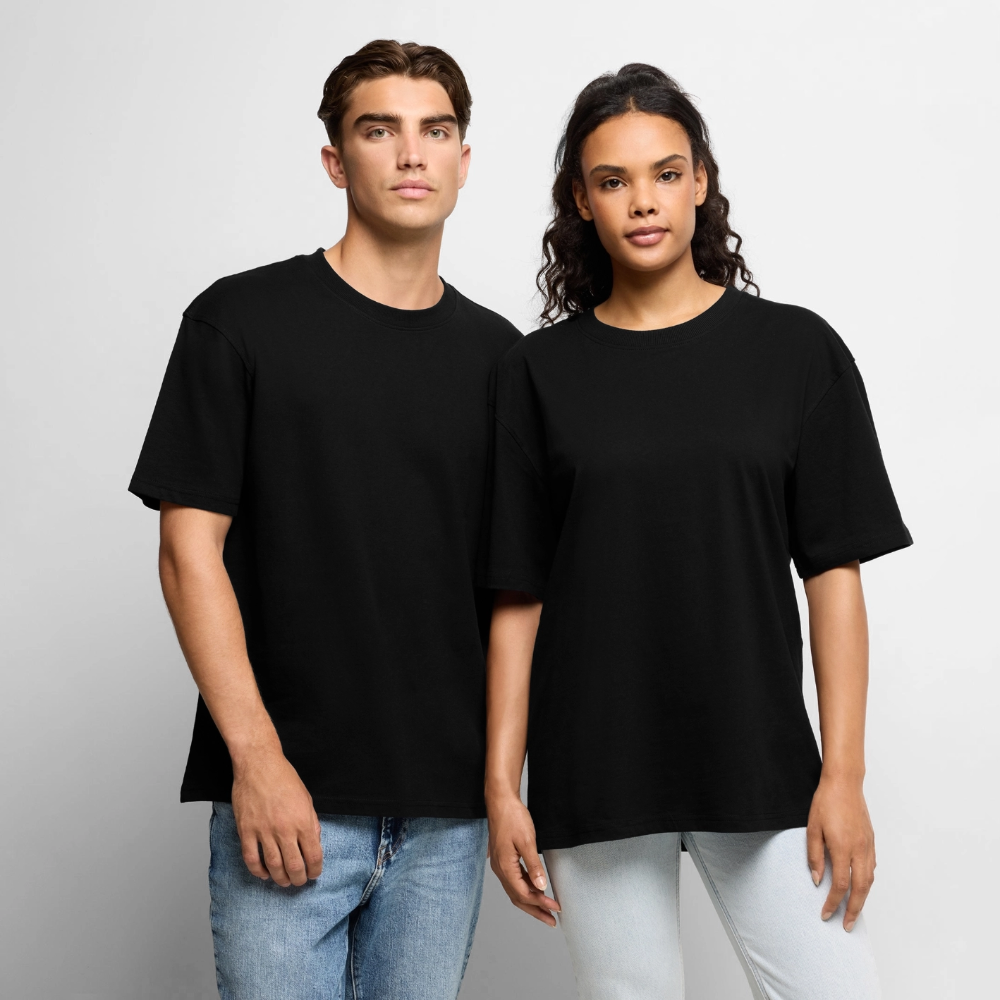 Premium Oversized Bio T-Shirt - Kind Gottes - Schwarz