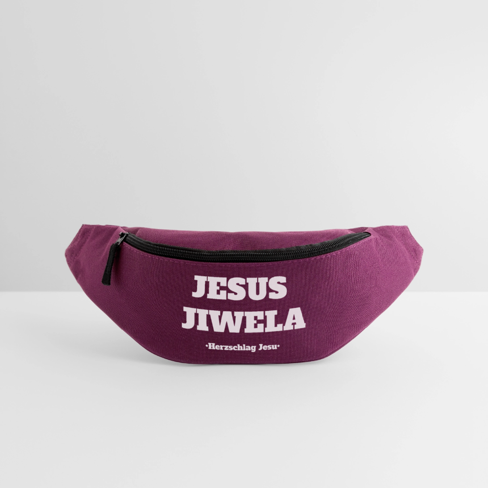 Trage Bauchtasche - JESUS JIWELA - Romenes - Burgunderrot