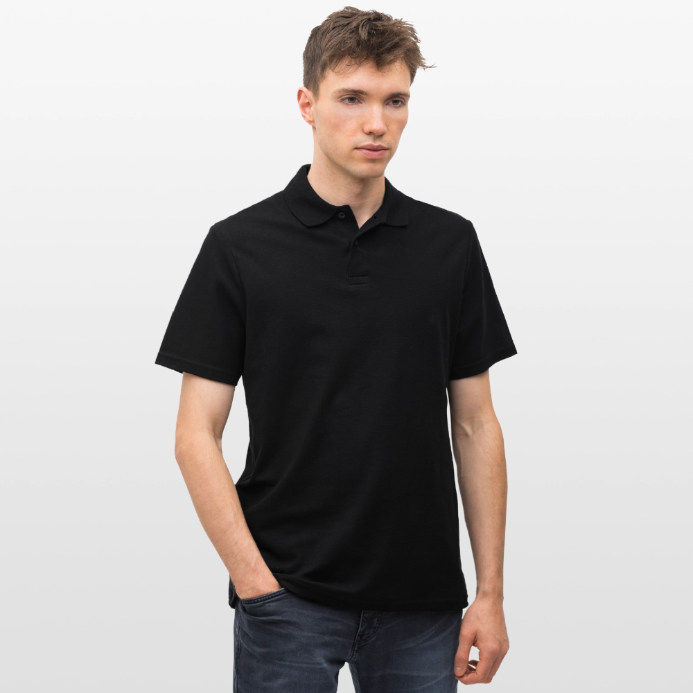 Männer Poloshirt - Jesus Jiwela - Romenes - Schwarz