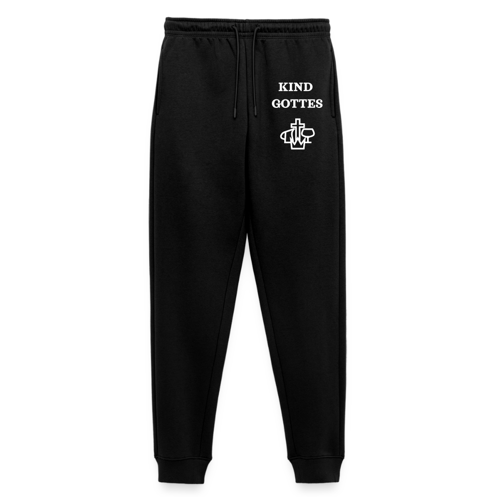 Frauen Bio Jogginghose - Kind Gottes Design - Schwarz
