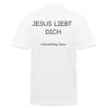 Männer Poloshirt - Jesus liebt dich - Weiß