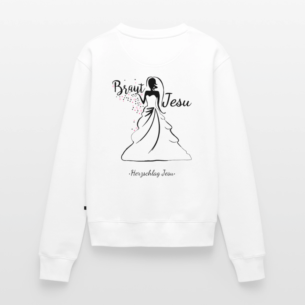 Frauen Premium Pullover - Braut Jesu - Weiß