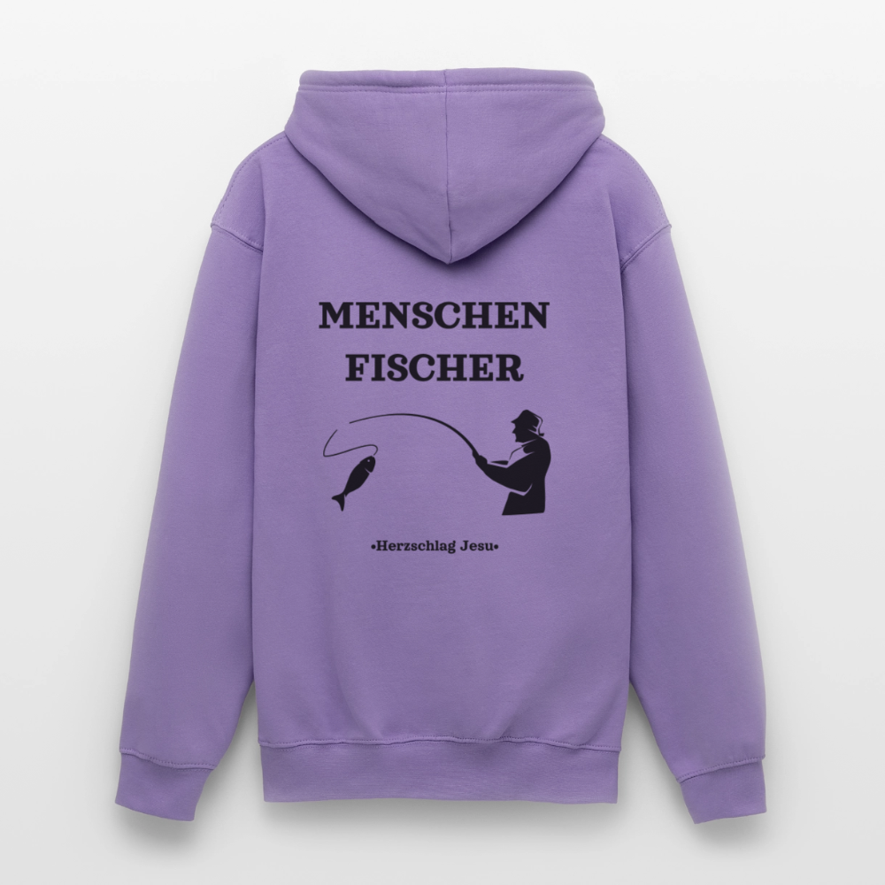 Hoodie - Menschen Fischer - Lavendel