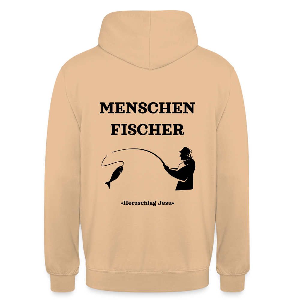 Hoodie - Menschen Fischer - Pfirsich