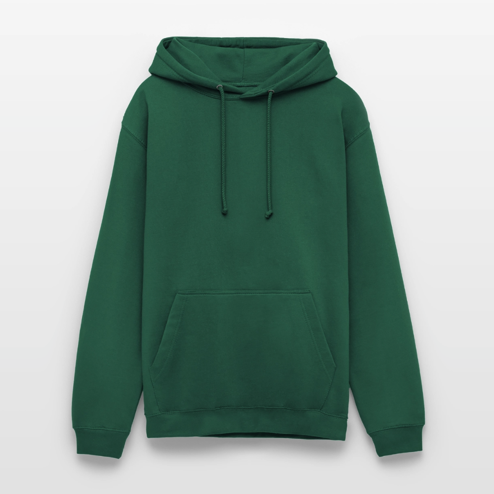 Hoodie -  Menschen Fischer - Flaschengrün