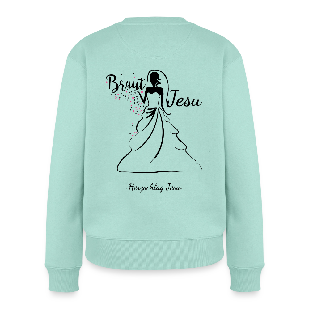 Frauen Premium Pullover - Braut Jesu - Mint 