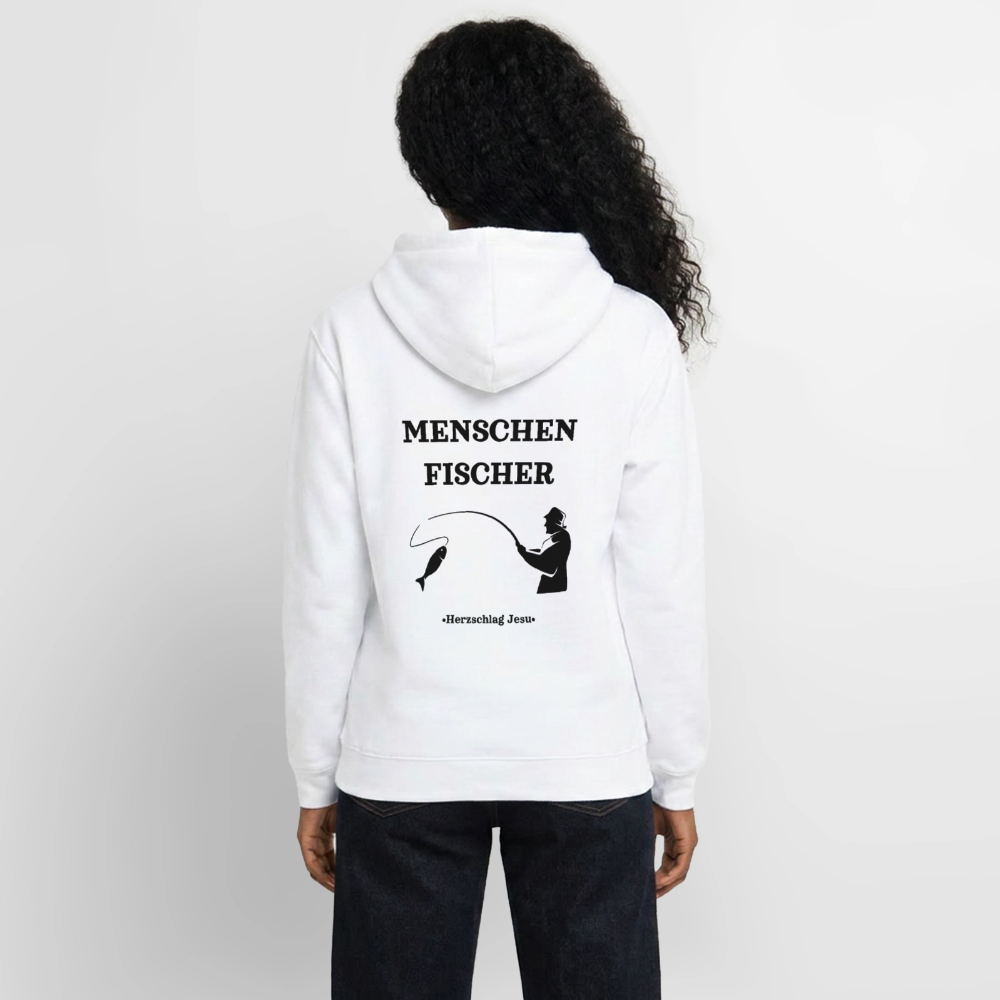 Hoodie - Menschen Fischer - Weiß