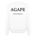 Oversized Heavyweight Sweatshirt - Agape - Weiß