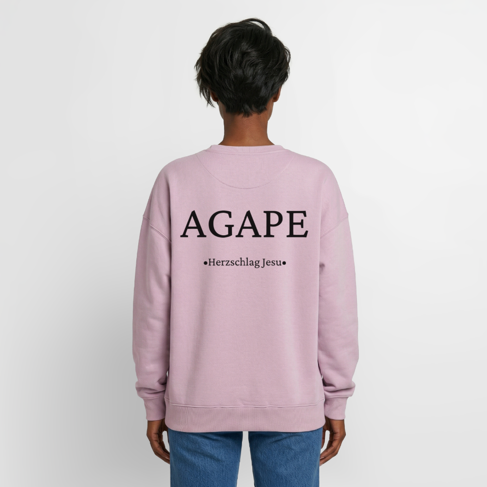 Oversized Heavyweight Sweatshirt - Agape - Altrosa