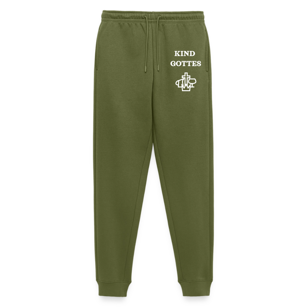 Männer Bio Jogginghose - Kind Gottes Design - Khaki