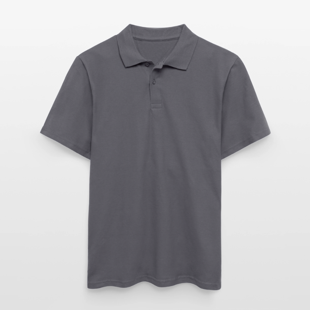 Männer Poloshirt - JESUS LEBT - Anthrazit