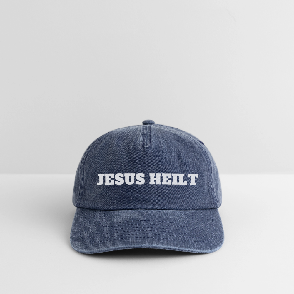 Relaxed Vintage Cap - Jesus Heilt - Vintage Denim